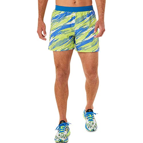 ASICS Herren Color Injection Laufbekleidung Shorts Blau - L