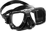 Cressi Tropical Ultra Resistente, boccaglio Maschera, Black