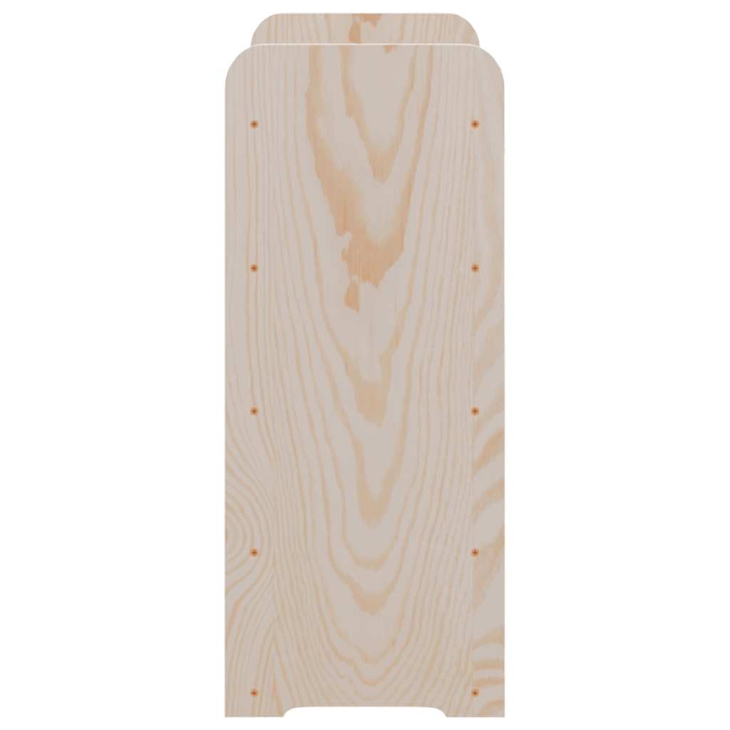 vidaXL Portavini Pannello Superiore 67,5x25x60 cm Legno Massello Pino, portabicchieri, portabottiglie da Whisky, Supporto Bottiglie