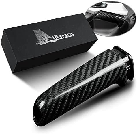 AIRSPEED Universal Carbon Fiber Car Handbrake Cover Grip Handle Lever for BMW 1 2 3 4 Series F30 F10 F20 F34 GT F32 F33 Z4 E85 E86 E90 E92 E60 E64 Accessories