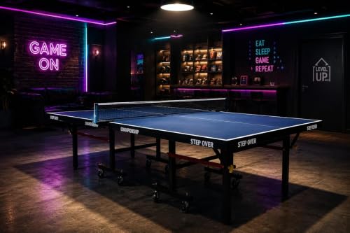 Image of STEP OVER Tournament Pro 25MM Heavy Duty ||Laminated Top 25mm||High Performance||Schools||Resorts||Clubs|| TT Academy ||Free TT Table Cover + 2 TT Racket & Balls||Limited Edition 2026