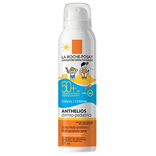 La Roche-Posay Protector Corporal Niños Anthelios Spf 50+, Blanco, 125 Mililitros