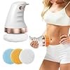 Sculpt Nordic Machine, Handheld Cellulite Device Electric with 3 Washable Pads Body Sculpting Massager Machine, Body Sculpting, Tightens Skin, Improves Lines for Neck Shoulder Waist Belly Buttock