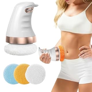 Sculpt Nordic Machine, Handheld Cellulite Device Electric with 3 Washable Pads Body Sculpting Massager Machine, Body Sculpting, Tightens Skin, Improves Lines for Neck Shoulder Waist Belly Buttock