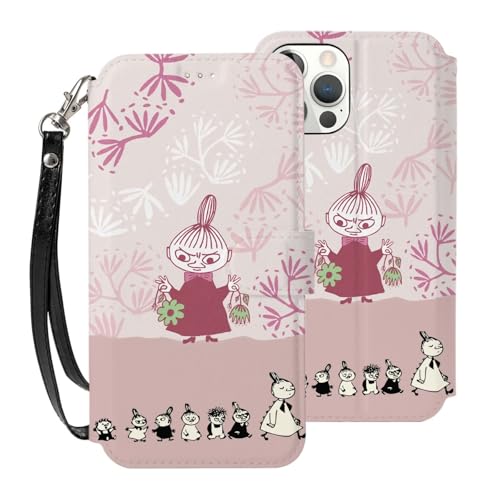対応 For iphone SE (第2世代/第3世代) iphone7 iphone8 iphone 6/6S ケース ムーミン 手帳型 高級puレザー カード収納 全面保護 薄型 スタンド 横置き機能 財布型 二層構 BY-A748SPLFYMM