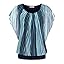 Aqua Blue-stripes