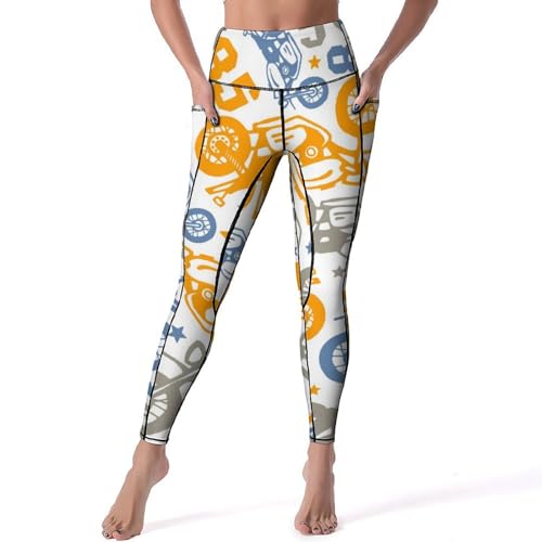 Legging femmes pantalon de sport yoga taille haute S pour fitness