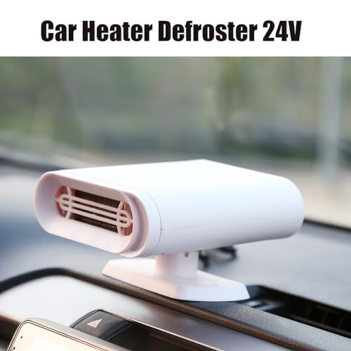 TOTMOX 24V 150W Auto Zigarettenanzünder Heizgebläse, Auto Heizung Schnee Defogger Heizung Heizung