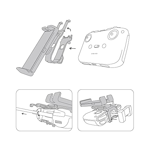 CYNOVA HuaYe Suporte de controle remoto para tablet DJI Mini 2, DI Mavic Air 2, acessórios DJI Air 2