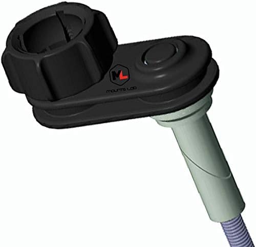 Mounts Lab MotoMount360- Motorcycle Fork/York Stem Base Mount. Fit 1inch(25mm) Ball-Compatible with Phone/Camera/GPS Mount(Adapter) (13.2mm-14.7mm)