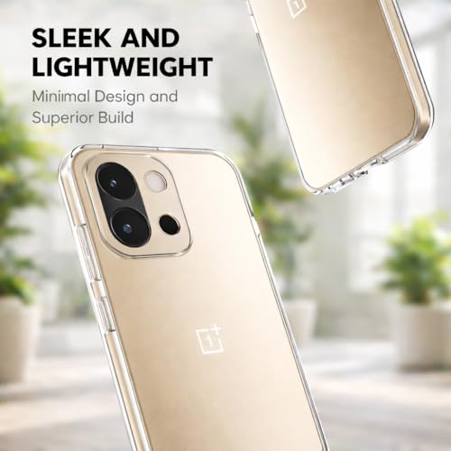 Image of Sleek Hybrid Clear Back Cover for OnePlus 15 5G | Impact-Resistant Protection | Hard Transparent Case for OnePlus 15 5G