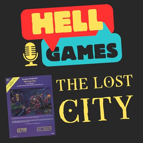 HELL GAMES - The Lost City Podcast Por  arte de portada