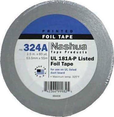 Nashua 2.5 in. W x 60 yd. L Silver Foil Tape