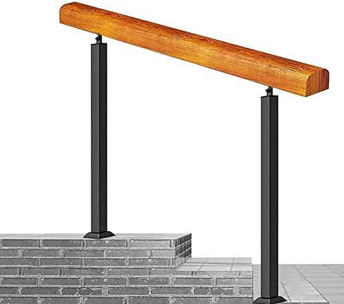 pamo Handlauf für Treppen | 36-392 cm | Handlauf schwarz aus stabilen pamo Handlauf für Treppen | 36-392 cm | Handlauf schwarz aus stabilen