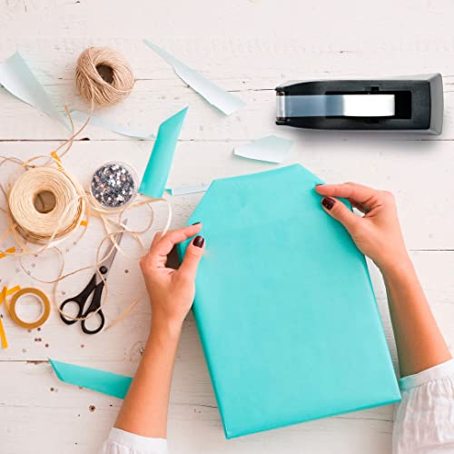 Desktop Tape Dispenser - Non-Skid Base - Weighted Tape Roll Dispenser - Perfect For Office Home School (Tape Not Included) 2 Pack #TOP3