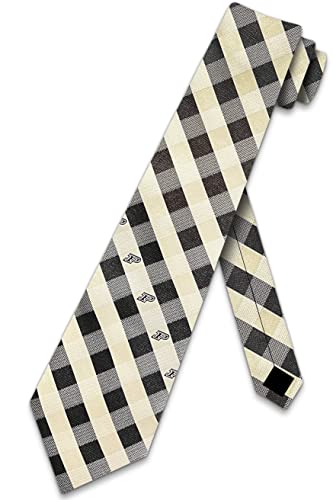 Eagles Wings Purdue Ties Boilermakers Mens College Neckties (Check Microfiber)