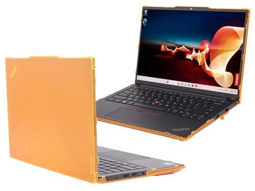 Coque mCover ThinkPad E14 Gen 5/6 orange protection rigide PC portable 14 pouces