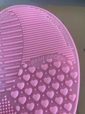 Tampon De Nettoyage En Silicone Pour Brosse à Maquillage - Éponge Lavable - Neuf