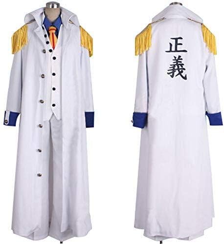 Amazon クザン 青雉 海軍大将 正義マント コスプレ 衣装 仮装 Cosplay コスチューム 文化祭 ハロウイン 女性m コスプレ 仮装 通販