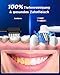 Rotierend Elektrische Zahnbürsten für Erwachsene und Kinder mit 8 Aufsteckbürste (2 Typen), 3 Intensitäten, 5 Modi, Electric Toothbrush mit Wandhalterung Ladestation, 2 Minuten Bürsten Timer