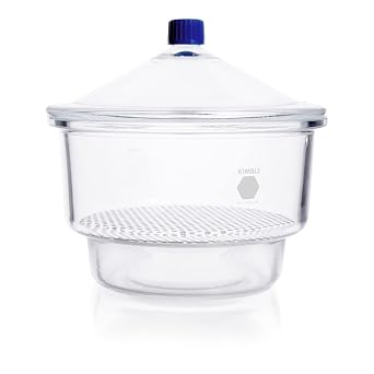 Kimble 31050-200 Soda Lime Desiccator, 200 mm ID, 310 mm Height