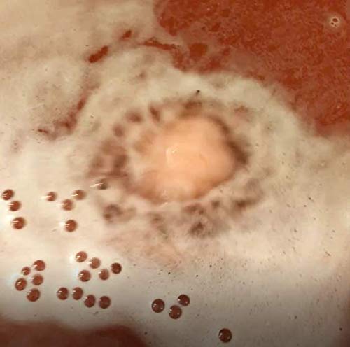 Halloween Bath Bombs Witches Brew Cauldron Red Fizzy And Bubble 7 Oz. Bath Bombs With Surprise Scary Toys Inside For Kids! Halloween Gift! #TOP5