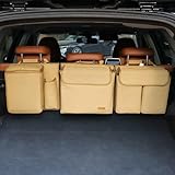 MARKSIGN Deluxe Trunk and Backseat Organizer for Medium or large size SUVs & RVs, Detachable Storage Modules with Built-in Cooler, Patent Pending