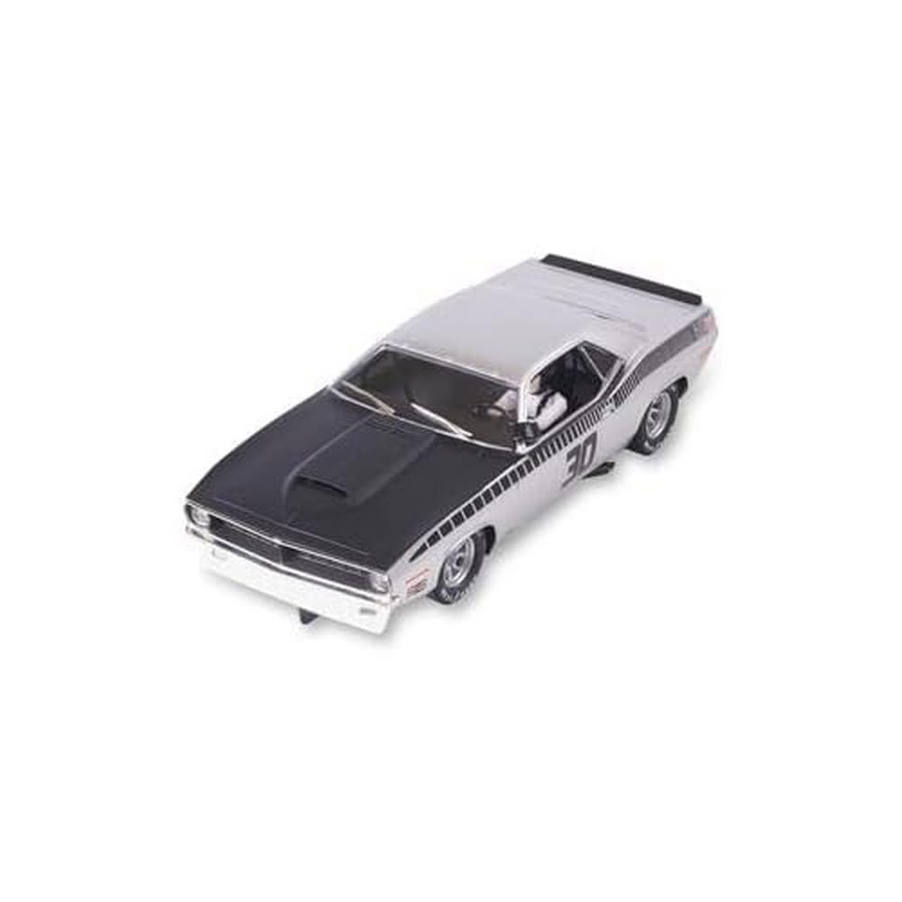 Scalextric - Coche de Carreras Original - Coche Slot Escala 1:32 (Cuda-Silver)