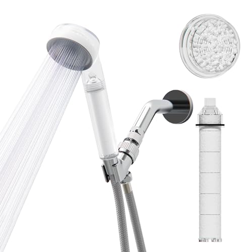 COOLANG One Shower Head - CEC-certified, High-Pressure, Low Flow, Water Purification, Dual Filtrations *Note:Hose and bracket not included. Purchase separately!