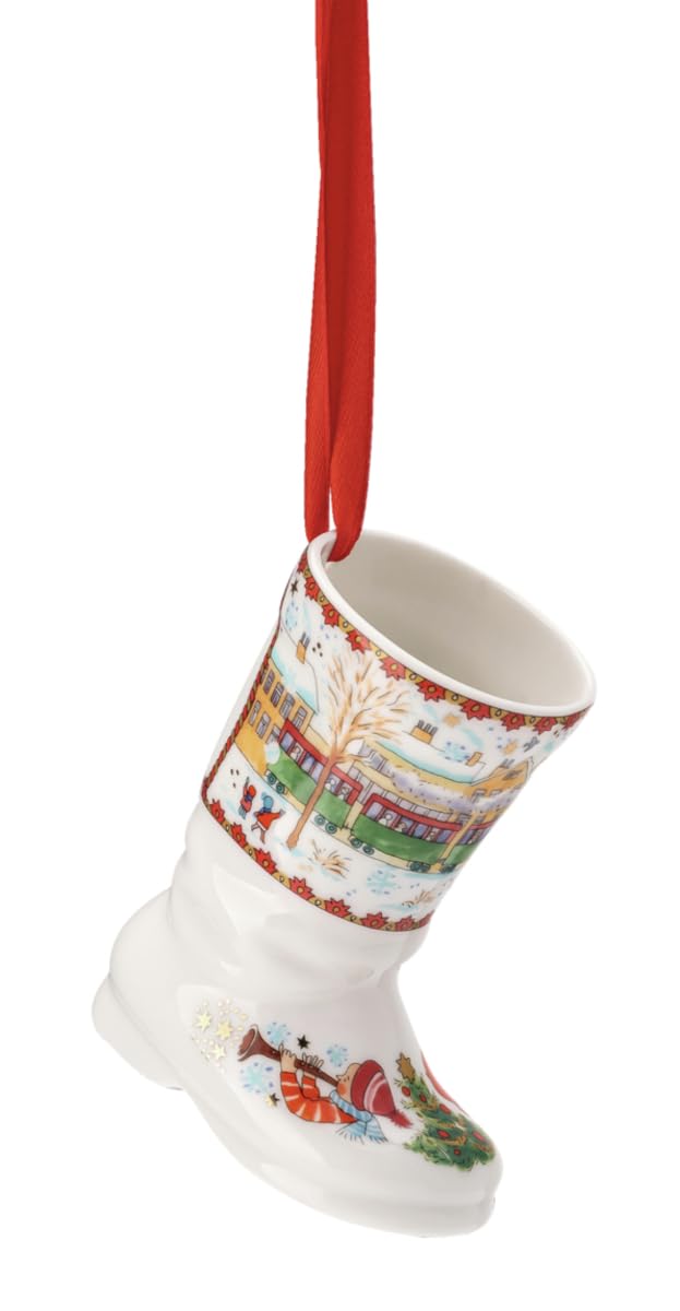 Porcelain Boots Christmas Boots 23 Porcelain Boots 7.5 cm