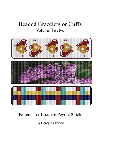Beaded Bracelets or Cuffs: Bead Patterns by GGsDesigns