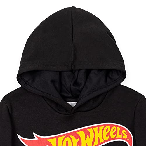 Image of Hot Wheels Boys' Fleece Hooded Sweatshirt Toddler to Big Kid