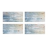 [ Meilleurs matériaux ]: Carrelage en PVC écologique, effet de tuile de simulation. Stickers Carrelage est étanche à l'eau, à l'huile, facile à nettoyer et auto-adhésif.