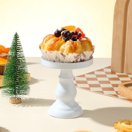 Abaodam 3 Pcs White Cake Stands Cake Stands for Dessert Table Vintage Cake s Antique Snack Cake Cake Holder Cupcake Food Trays Lift Pastry by Abaodam - Image 2