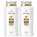 Pantene, Shampoo, Pro-V Daily Moisture Renewal for Dry Hair, 25.4 Fl Oz, Twin Pack