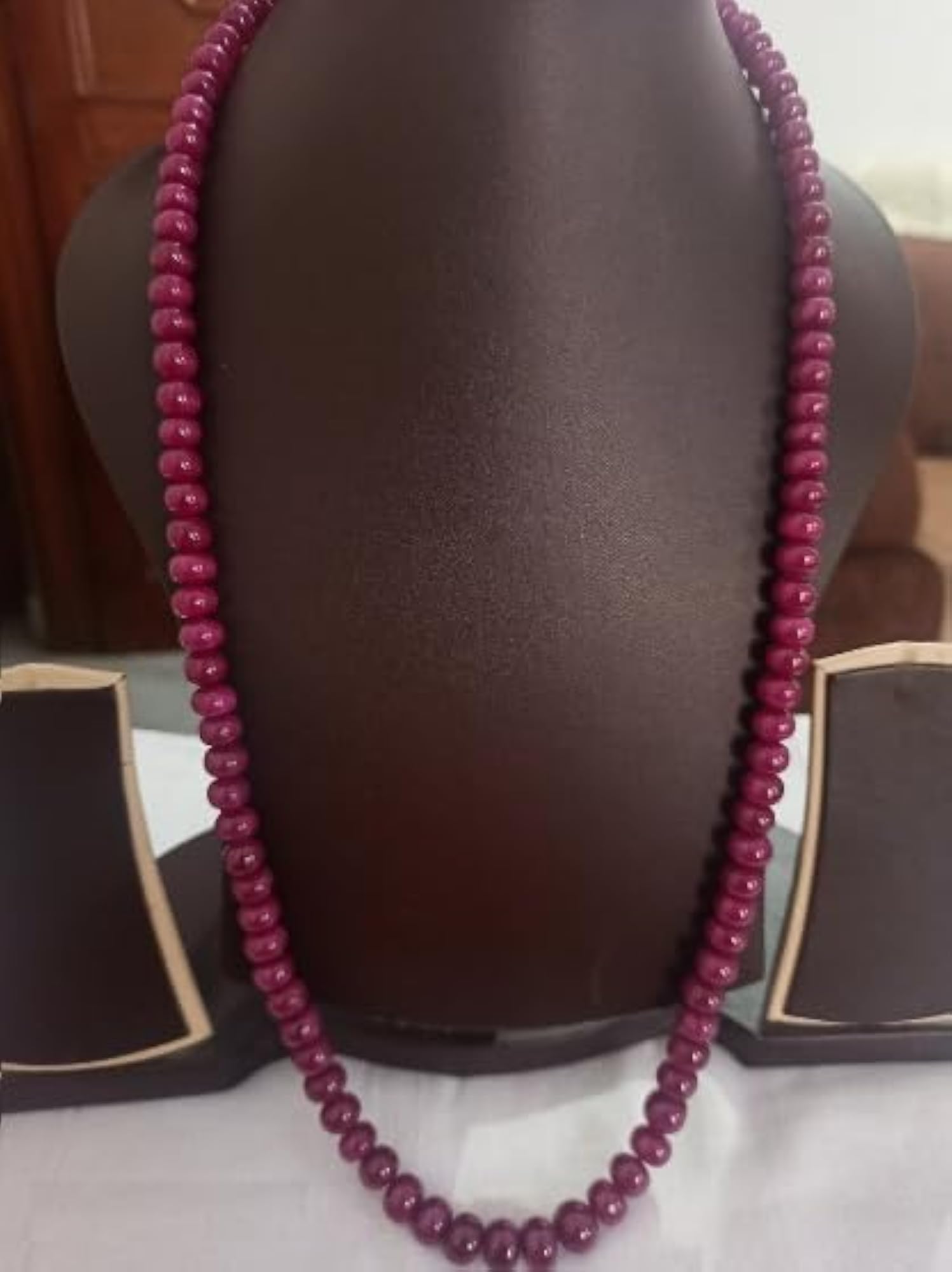 Women's Original Ruby Mala, Single Layer Rosary