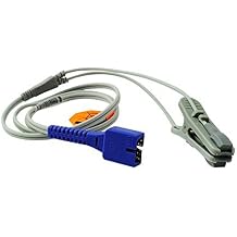 9 Pins Oximax Veterinary SpO2 Ear Lingual Sensor Vet Compatible for Nellcor