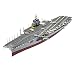 ZCYXQR Giocattoli di Modello di Puzzle di Carta Militare Giocattoli e Regali in Scala 1/350 USS Anzio portaerei 17.7 Pollici x 2.4 Pollici