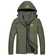 Waterproof & Windproof: Made from 100% polyester fabric, this men’s waterproof jacket provides reliable protection from rain and wind. Designed to keep you dry and comfortable during outdoor activities or daily commutes in changeable weather Lightwei...