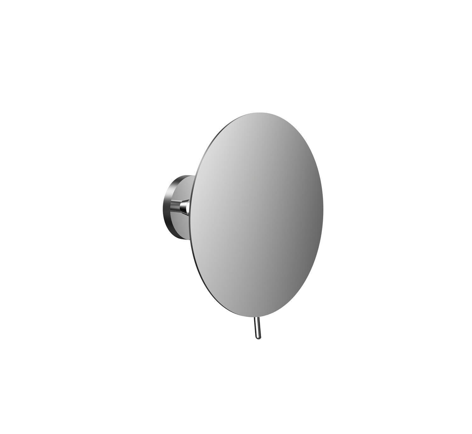 Emco Specchio cosmetico rotondo con ingrandimento 3x, cromato, 22,5 x 10,3 cm
