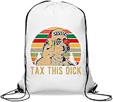 Dimensions : 41,5 x 49,5 cm Benjamin Franklin USA Sac de gym décontracté avec cordon de serrage Blanc