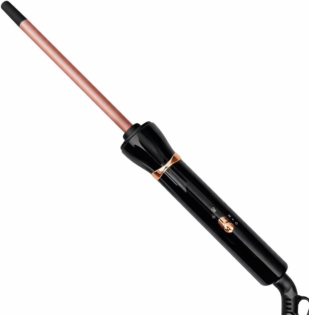 Modelador de Cachos Profissional 9mm com Revestimento Cerâmico para Cachos Definidos
