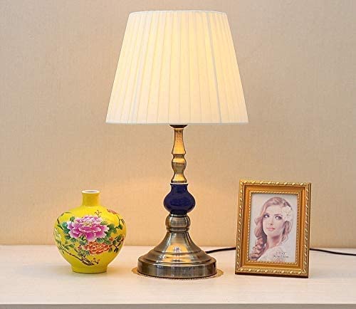 Lampe de bureau table céramique en détresse éclairage intérieur salon