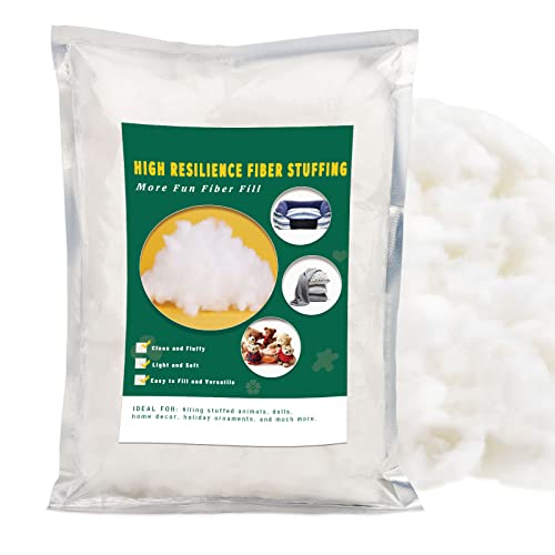 Ftyiwu 200G/7.1Oz Stuffing Fiber Fill, Polyester Fiber, Stuffing Pillow, Stuffing In Crafts, Pillow Stuffing, Stuffing For Stuffed Animals, Premium Fiber Fill For Filling Crafts Diy #TOP25