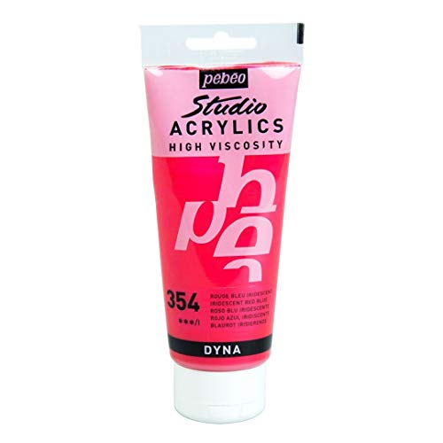 Pebeo Acrilici Studio - 100Ml - Rosso-Blu Iridescente