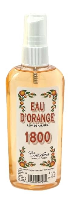 Legitima Agua de Kolonia 1800 Orange Naranja Pump Spray Cologne 4 Fl Oz