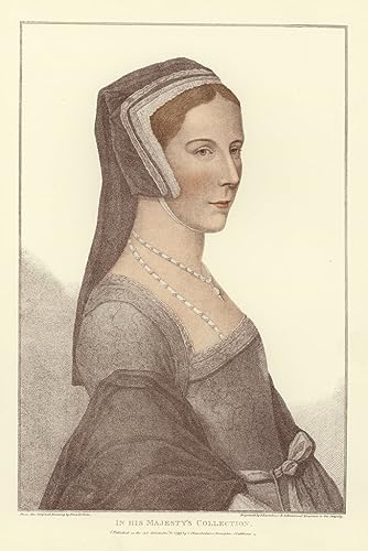 Peinture sur toile femme de Hans Holbein le Jeune, une décoration murale noble