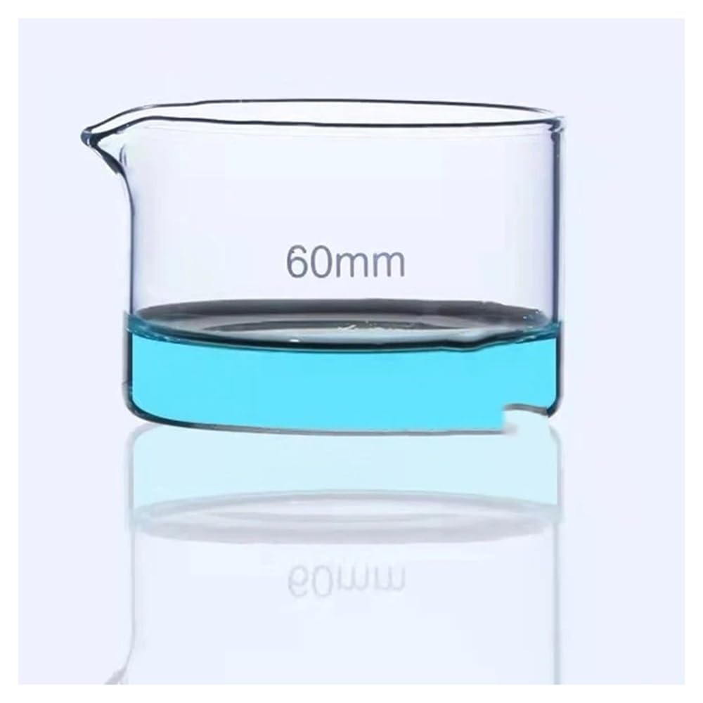Equipos y suministros de laboratorio 1 cristalizador de vidrio borosilicato alta resistencia for laboratorio
