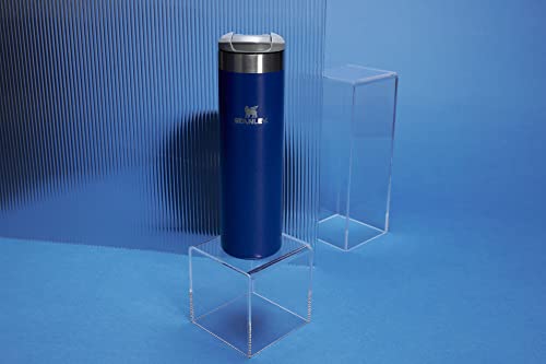 Image of Stanley AeroLight Transit Bottle 20 oz | Locking Drink Through Lid | Leak Resistant Water Bottle or Coffee Travel Mug | Lightweight Insulated Stainless Steel | BPA-Free | Lapis Glimmer (Pack of 4)