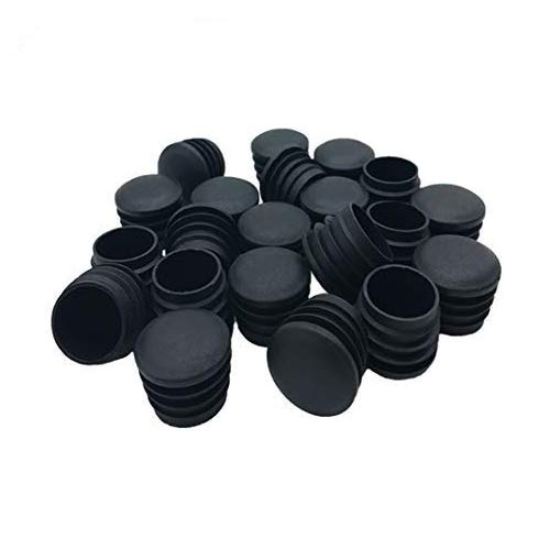Best Cyber Deals 🔥 Originalidad 1 Inch Round Plastic Plug & Pipe Tubing End Cap, Great for Fencing Posts, Furniture End Caps, Fitness Equipment End Caps and More (20 Pack)